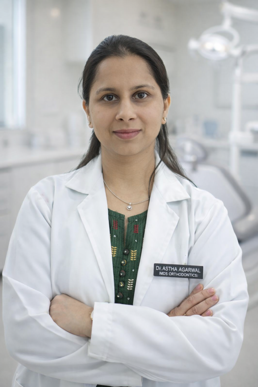Dr. Astha Agarwal in clinic